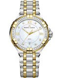 Maurice Lacroix Aikon Diamonds Mother of Pearl Dial Two Tone Steel Strap Watch for Women - A11006-DY503-171-1