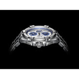 Maurice Lacroix Aikon Chronograph Silver Dial Silver Steel Strap Watch for Men - AI1018-SS002-131-1