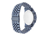 Michael Kors Lexington Chronograph Blue Dial Blue Steel Strap Watch for Men - MK8480