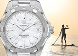 Tag Heuer Aquaracer White Mother of Pearl Dial Watch for Women - WBD1311.BA0740