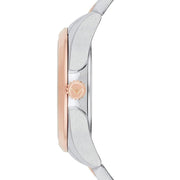 Emporio Armani Analog White Dial Two Tone Steel Strap Watch For Women - AR11029