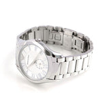 Emporio Armani Dress Quartz Silver Dial Silver Steel Strap Watch For Men - AR11084