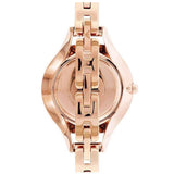 Emporio Armani Aurora Quartz Silver Dial Gold Steel Strap Watch For Women - AR11108