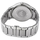 Emporio Armani Renato Quartz Black Dial Silver Steel Strap Watch For Men - AR11179