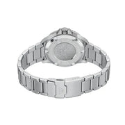 Emporio Armani World Explorer Solar Black Dial Silver Steel Strap Watch for Men - AR11787