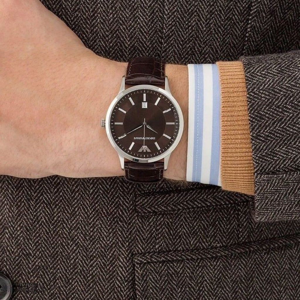 Emporio Armani Herrenuhr Armani Ar 2413 Emporio Armani Renato