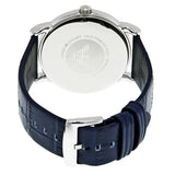 Emporio Armani Dress Quartz Blue Dial Blue Leather Strap Watch For Men - AR2501