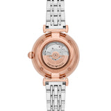 Emporio Armani Meccanico Automatic Mother of Pearl Dial Two Tone Steel Strap Watch For Women - AR60049