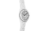 Chanel J12 Quartz White Dial White Steel Strap Watch for Women - J12 H5698