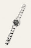 Calvin Klein Class Black Dial Silver Steel Strap Watch for Women - K6R23121