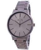 Armani Exchange Cayde Analog Grey Dial Grey Steel Strap Watch For Men  - AX2722