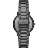 Armani Exchange Cayde Analog Grey Dial Grey Steel Strap Watch For Men  - AX2722