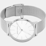 Armani Exchange Lola Analog Silver Dial Silver Mesh Strap Watch For Women - AX5535