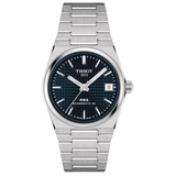 Tissot PRX Powermatic 80 Blue Dial Silver Steel Strap Watch for Men - T137.207.11.041.00