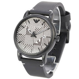 Emporio Armani Luigi Quartz White Dial Black Rubber Strap Watch For Men - AR11136