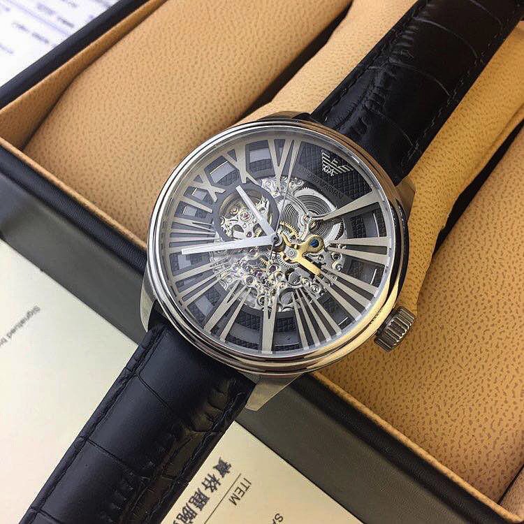 エンポリオアルマーニAR4629 エンポリオアルマーニ腕時計/メンズ/AR4629/スケルトンダイアル