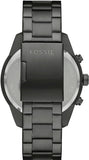 Fossil Brox Multifunction Blue Dial Grey Steel Strap Watch for Men - BQ2798