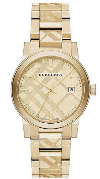 BURBERRY 腕時計 ON SALE New Burberry Check Swiss Made Watch BU10108 RETAIL $900 | eBay