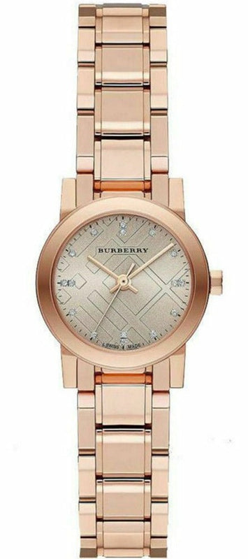 バーバリー BURBERRY BU9215 レディース腕時計 電池新品 1867 Burberry Heritage Rose Gold Dial Rose Gold Steel Strap Watch for Women