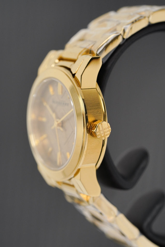 Burberry腕時計 BURBERRY MENS WATCH MULTICOLOUR LEATHER STRAP & SILVER DIAL BU9357
