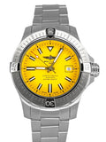 Breitling Avenger Automatic 45mm Seawolf Yellow Dial Silver Steel Strap Strap Watch for Men - A17319101/1A1