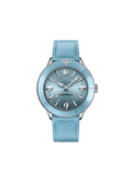 Breitling Superocean Heritage '57 Pastel Paradise Blue Dial Blue Leather Strap Watch for Women - A10340161C1X1