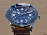 Breitling Superocean Heritage '57 Blue Dial Brown Leather Strap Watch for Men - A10370161C1X1