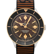 Breitling Superocean Heritage '57 Outerknown Limited Edition Brown Dial Brown NATO Strap Watch for Men - U103701A1Q1W1