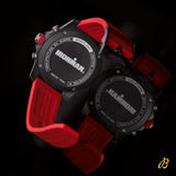 Breitling Endurance Pro Ironman Red Dial Red Rubber Strap Watch for Men - X823109A1K1S1