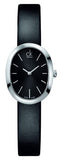 Calvin Klein Incentive Black Dial Black Rubber Strap Watch for Women - K3P231C1