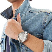 Tag Heuer Aquaracer White Dial Silver Steel Strap Watch for Men - CAY1111.BA0927