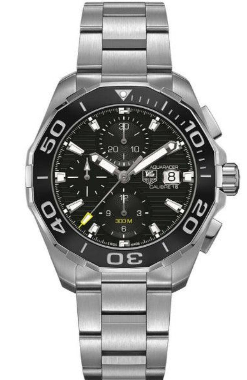 Tag Heuer Formula 1 Calibre 16 Automatic Chronograph Green Dial Black