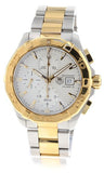 Tag Heuer Aquaracer Automatic White Dial Two Tone Steel Strap Watch for Men - CAY2121.BB0923