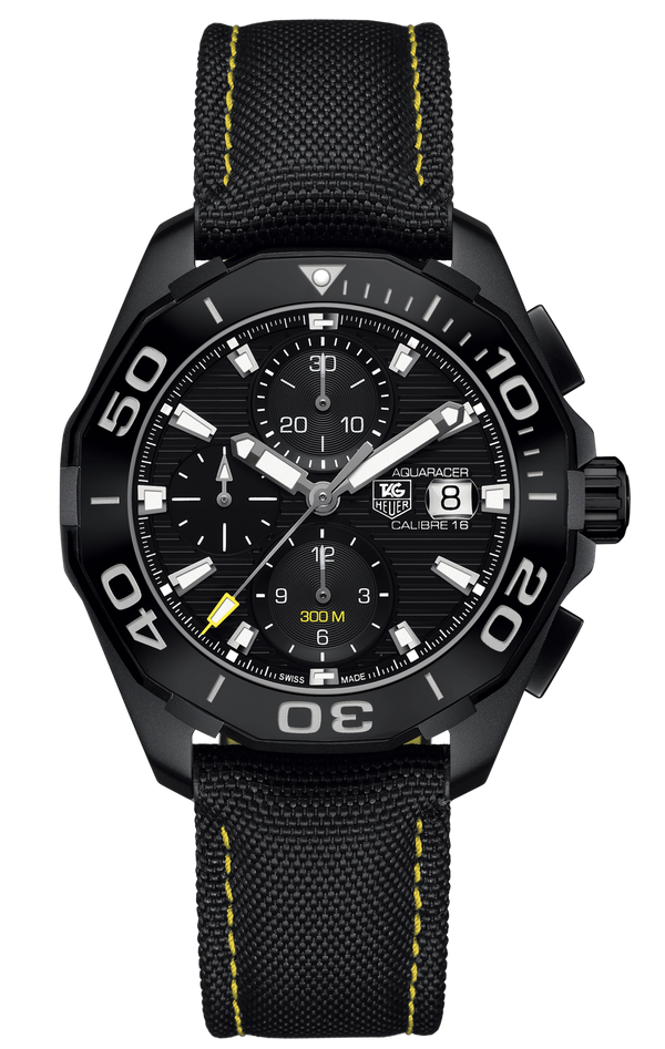 Tag Heuer Aquaracer PVD Black Dial Watch for Men - CAY218A.FC6361