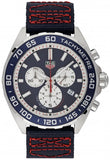 Tag Heuer Formula 1 Redbull Edition Chronograph Blue Dial Blue NATO Strap Watch for Men - CAZ1018.FC8213