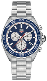Tag Heuer Formula 1 Jam Tangan Tali Baja Perak Dial Biru untuk Pria - CAZ1018BA0842