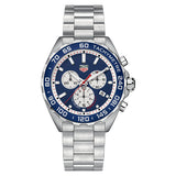 Tag Heuer Formula 1 Jam Tangan Tali Baja Perak Dial Biru untuk Pria - CAZ1018BA0842