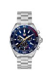 Tag Heuer Formula 1 Red Bull Racing Chronograph Blue Dial Silver Steel Strap Watch for Men - CAZ101AK.BA0842