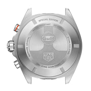 Tag Heuer Formula 1 Gulf Edition Chronograph Blue Dial Silver Steel Strap Watch for Men - CAZ101AT.BA0842