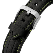 Tag Heuer Formula 1 Aston Martin Black Dial Black Leather Strap Watch for Men - CAZ101P.FC8245