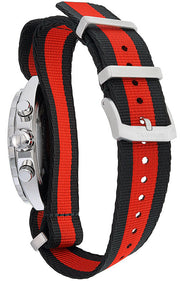 Tag Heuer Formula 1 McLaren Limited Edition Chronograph Black Dial Two Tone NATO Strap Watch for Men - CAZ1112.FC8188