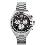 Tag Heuer Formula 1 Quartz Chronograph Grey Dial Silver Steel Strap Watch for Men - CAZ1114.BA0877