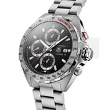 Jam Tangan Pria Tag Heuer Formula 1 Calibre 16 Automatic Chronograph Black Dial Silver Steel Strap - CAZ2010.BA0876