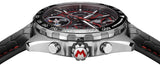 Tag Heuer Formula 1 Mario Kart Chronograph Tourbillion Black Dial Black Leather Strap Watch for Men - CAZ5080.FC6517