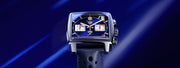 Tag Heuer Monaco Gulf Automatic Chronograph Blue Dial Blue Leather Strap Watch for Men - CBL2115.FC6494