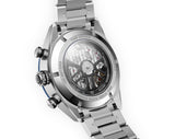 Tag Heuer Carrera Chronograph Black Dial Silver Steel Strap Watch for Men - CBN2A1AA.BA0643