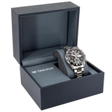 Tag Heuer Carrera Chronograph Black Dial Silver Steel Strap Watch for Men - CBN2A1AA.BA0643