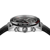 Tag Heuer Carrera Porsche Chronograph Special Edition Black Dial Black Leather Strap Watch for Men - CBN2A1F.FC6492