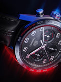 Tag Heuer Carrera Porsche Chronograph Special Edition Black Dial Black Leather Strap Watch for Men - CBN2A1F.FC6492