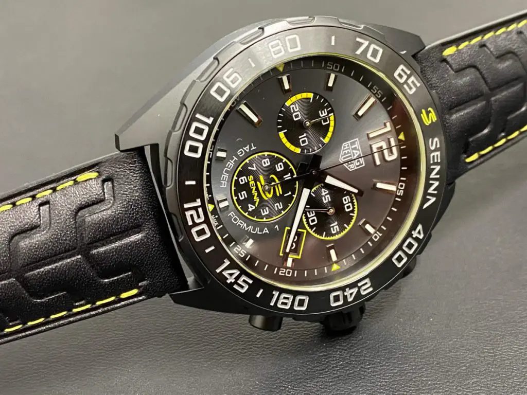 Tag Heuer Formula 1 X Senna Chronograph Quartz Grey Dial Men's Watch  CAZ101AJ-FC6487 CAZ101AJ.FC6487 - Watches, Formula 1 Senna Edition -  Jomashop